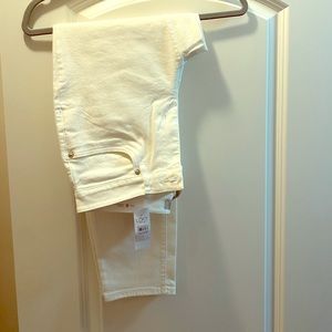 Loft white jeans